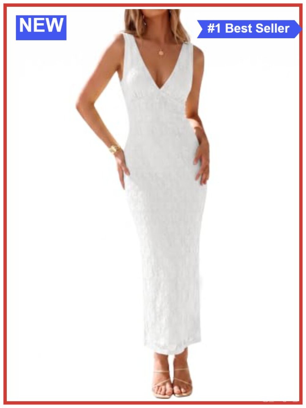 Sexy V Neck Lace Bodycon Maxi Cocktail Dress Sleeveless Backless Party